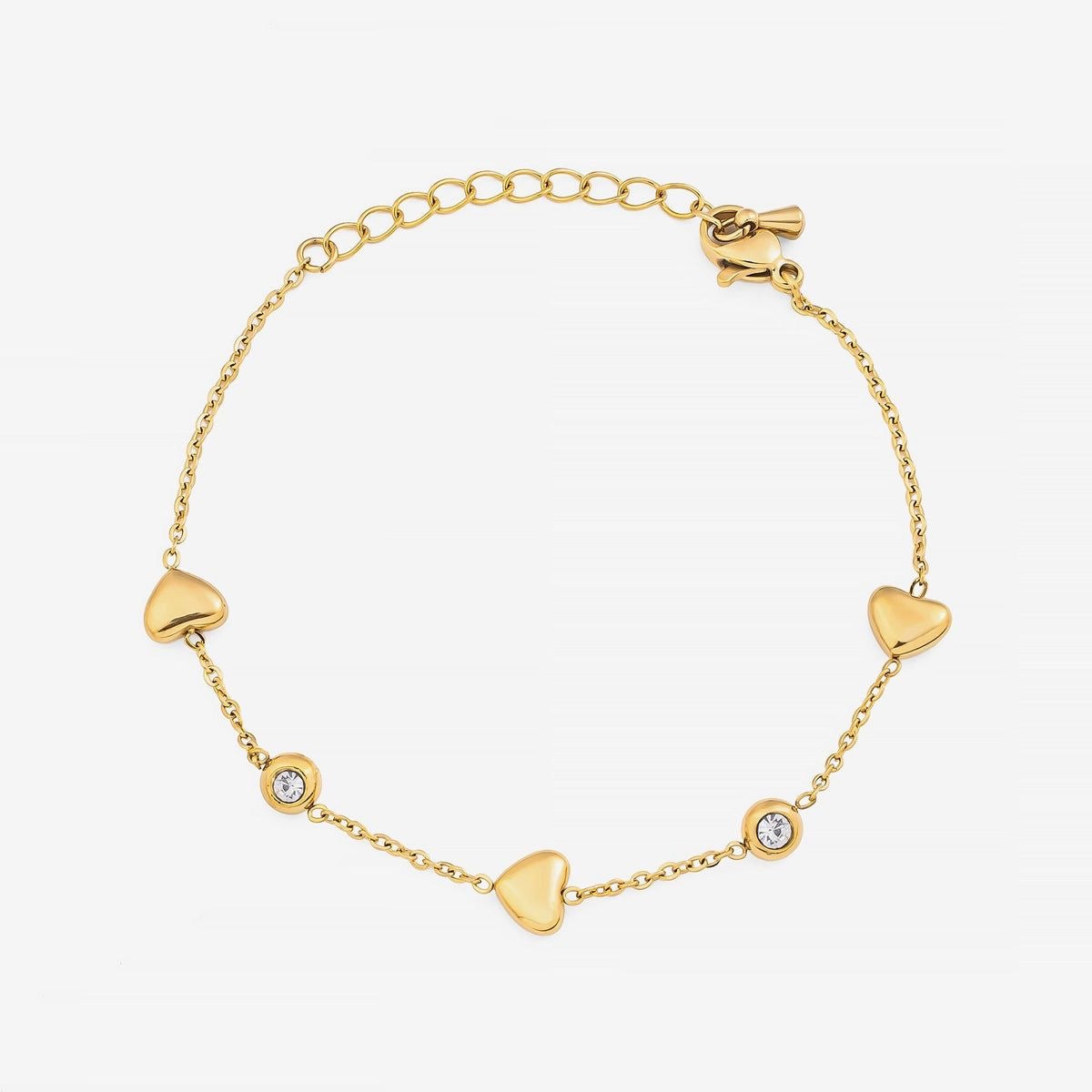 Heart-gem Bracelet