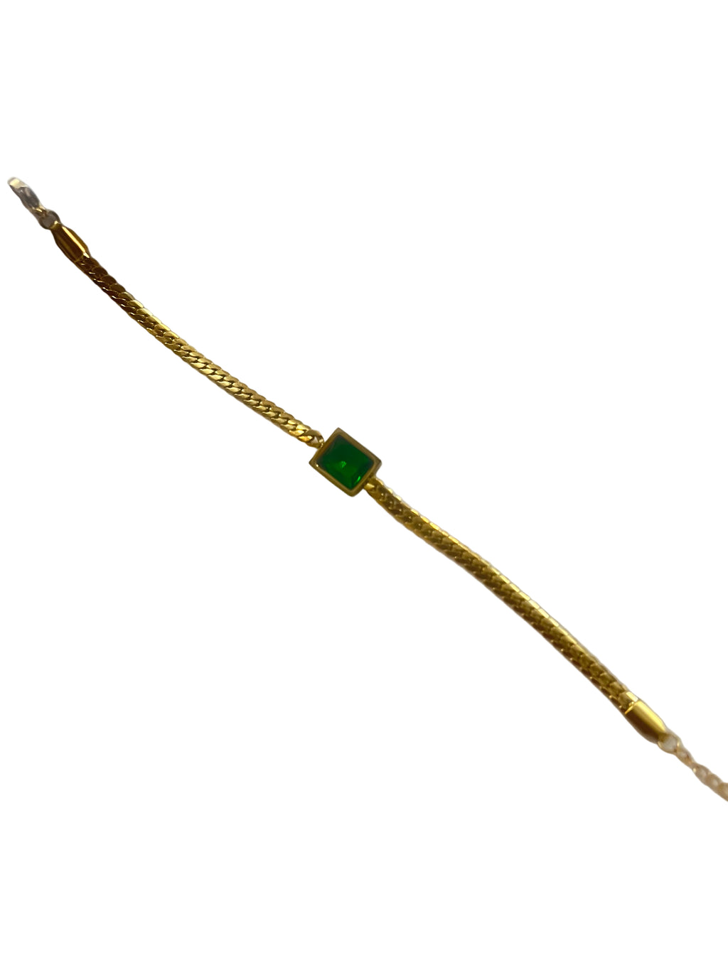 Green Emerald Bracelet