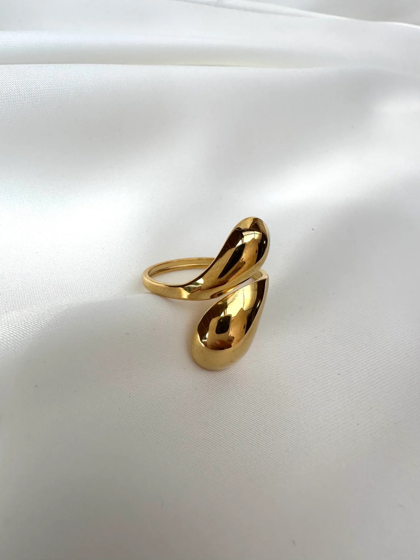 Rain Drop Adjustable Ring