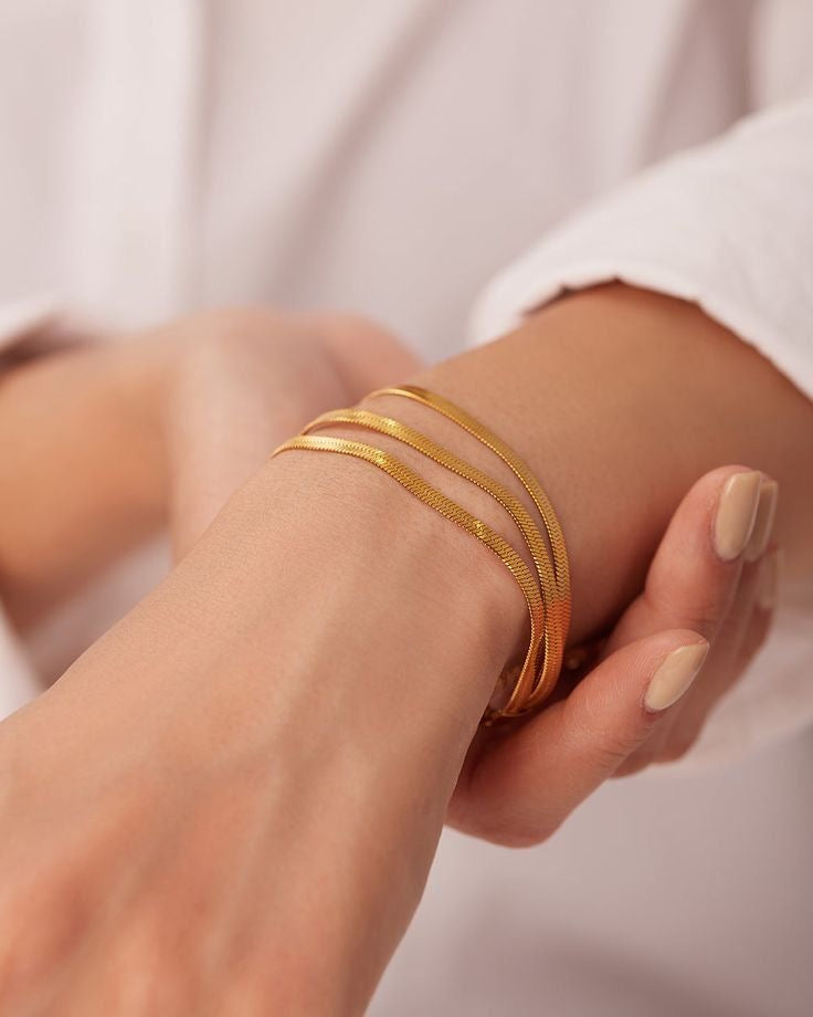 Multi Layer Snake Bracelet