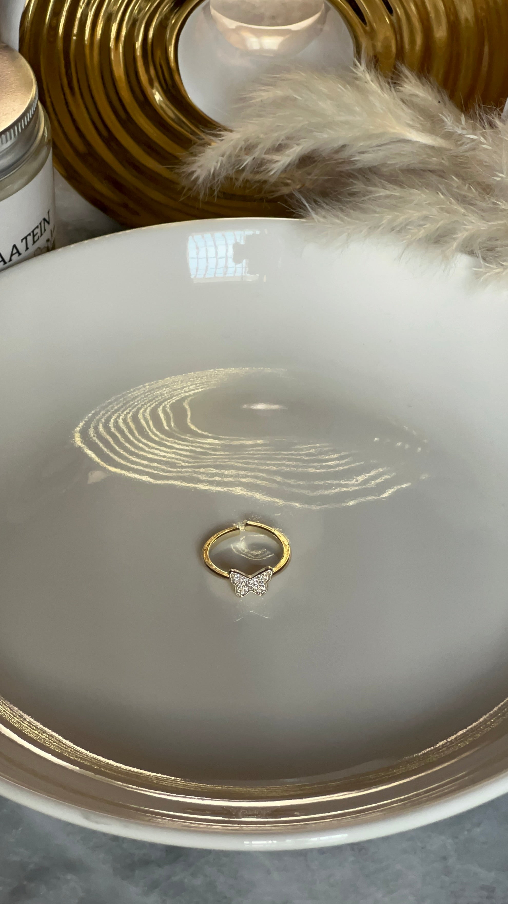 Butterfly Adjustable Ring