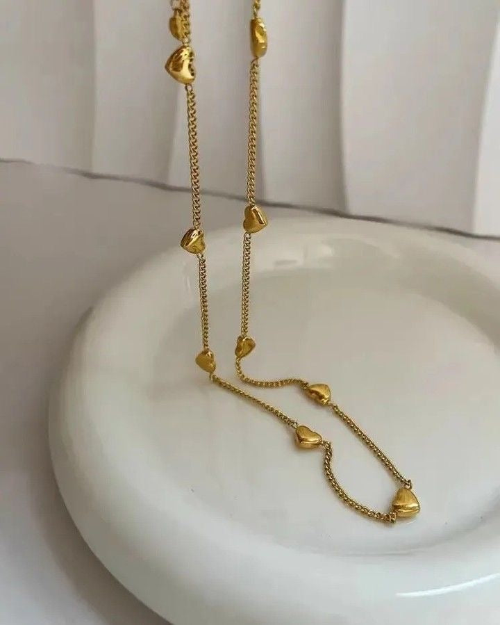 Multi Heart Necklace