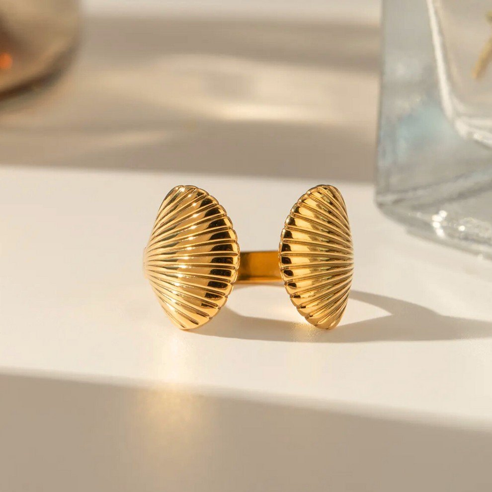 Double Shell Ring Adjustable