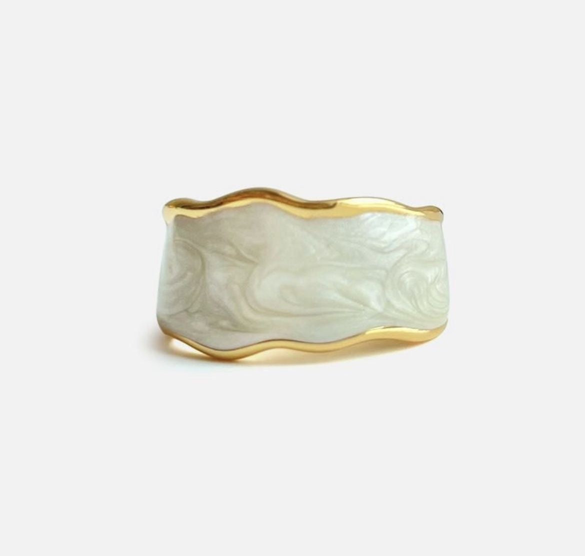 Glazed ring