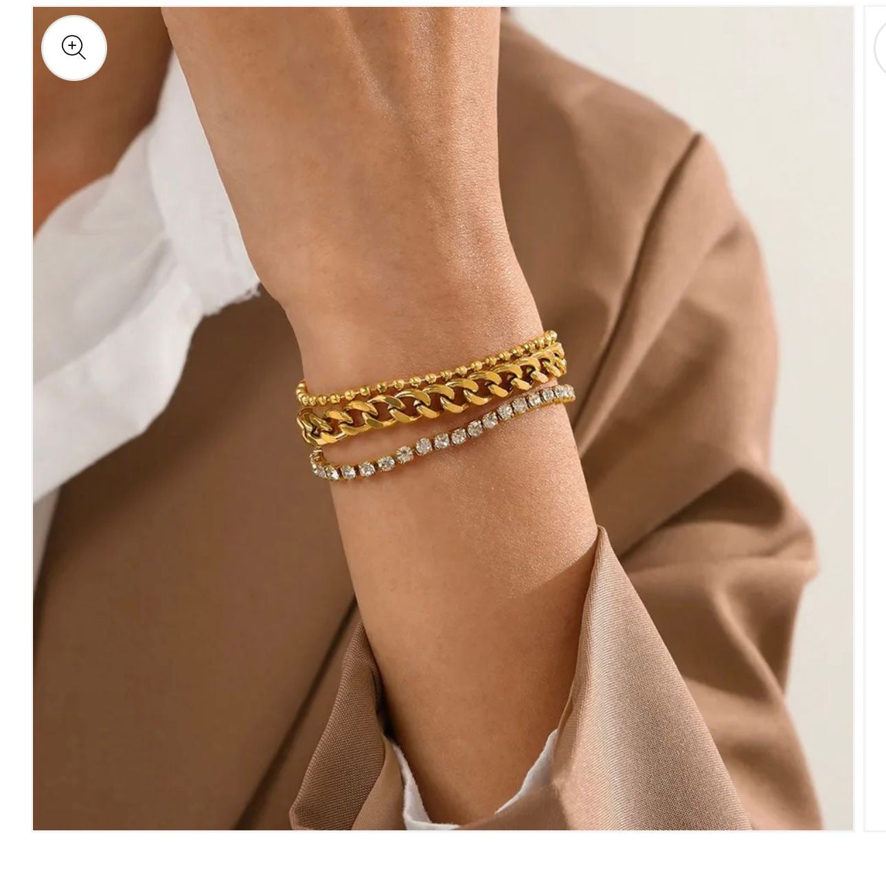 Luxe-Stacked Bracelet