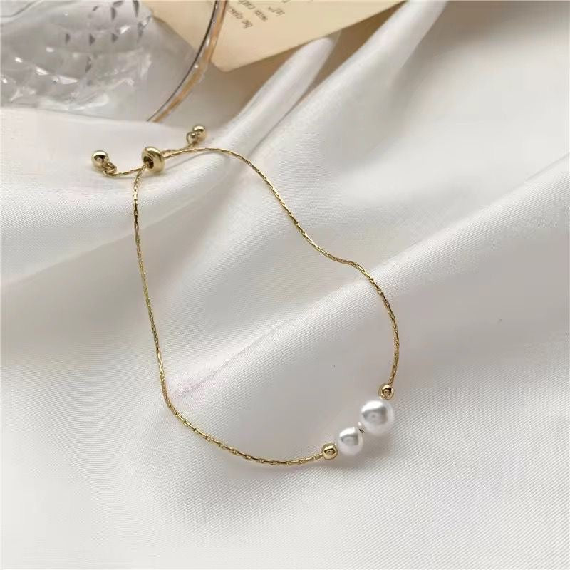 Pearl Adjustable Bracelet