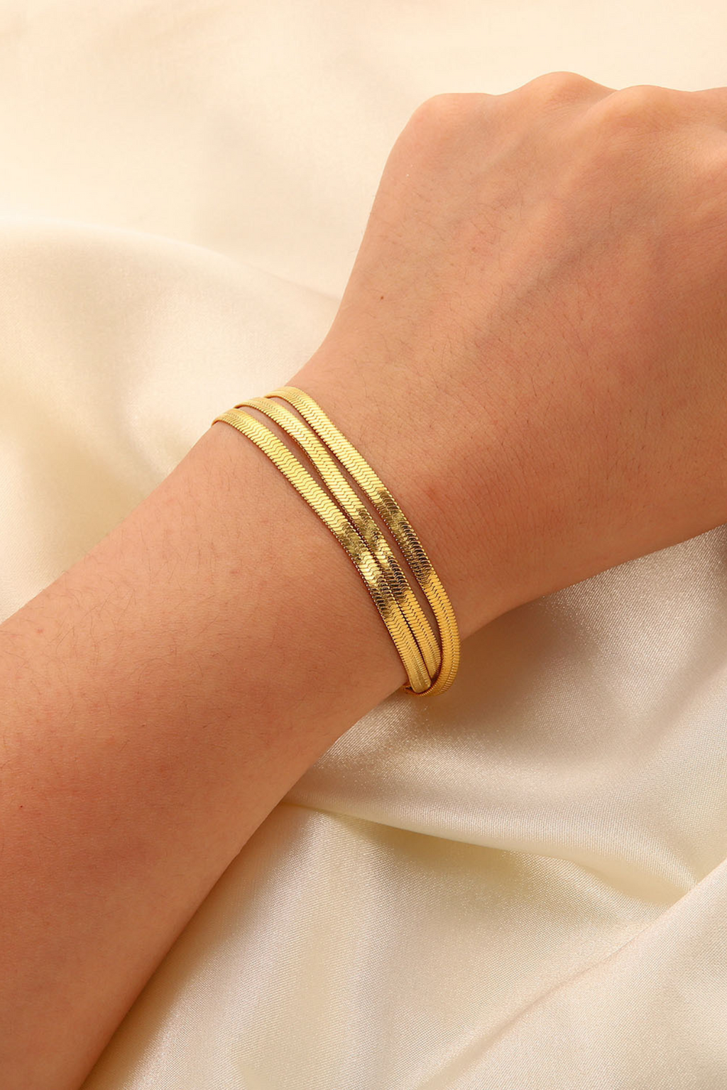 Multi Layer Snake Bracelet