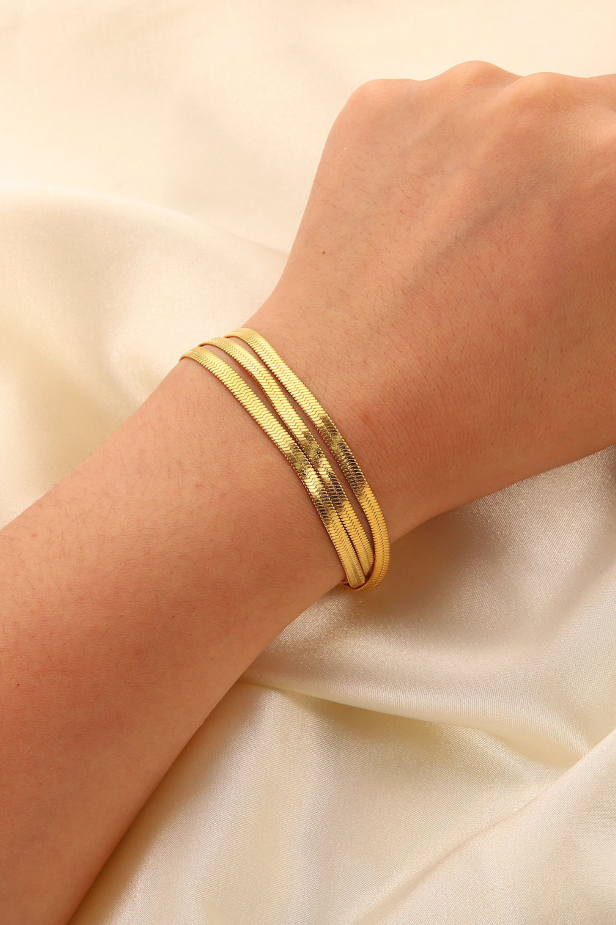 Multi Layer Snake Bracelet