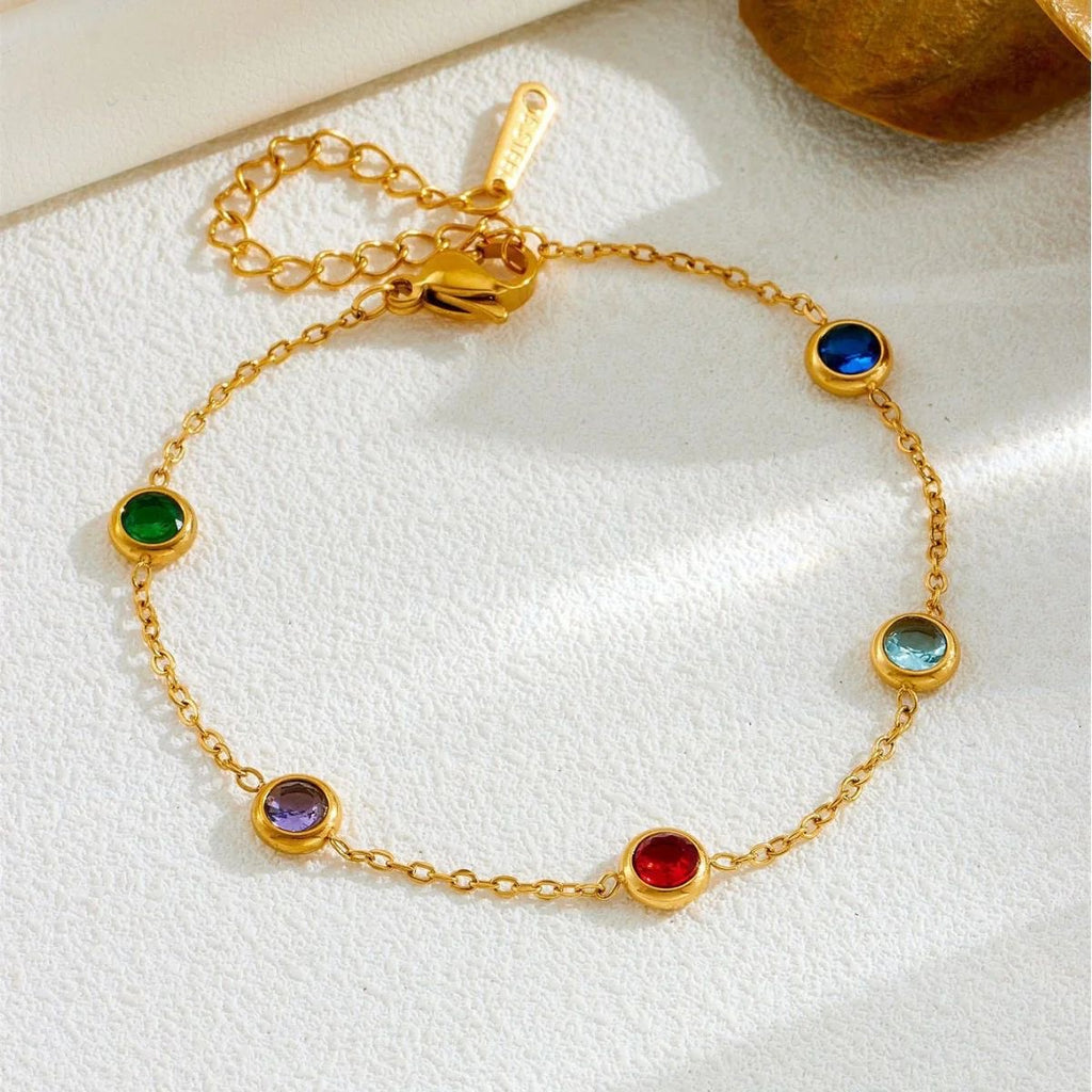 Colourful Gems Bracelet