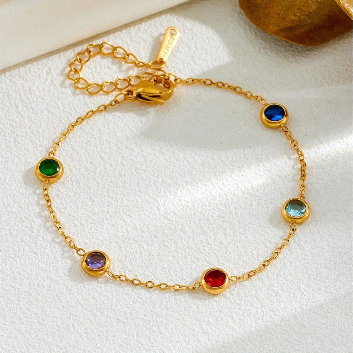 Colourful Gems Bracelet