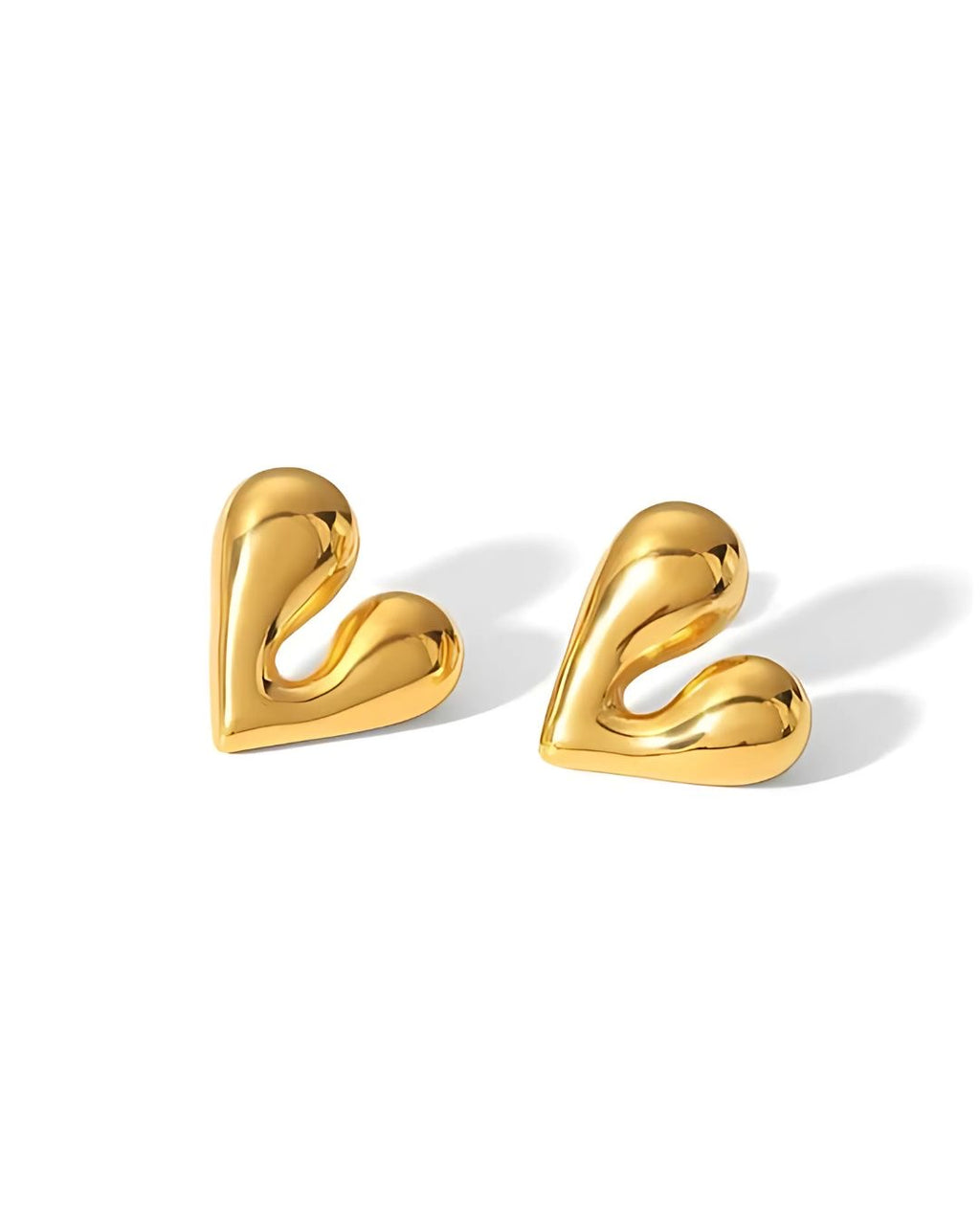 Chunky Heart Studs