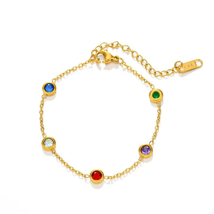 Colourful Gems Bracelet