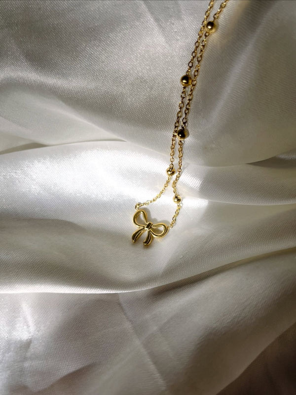 Coquette Bow Necklace