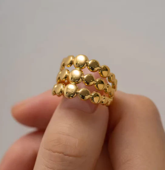 Trio Adjustable Ring