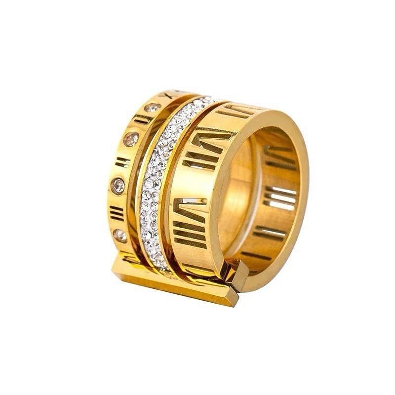 Roman Stacked Ring