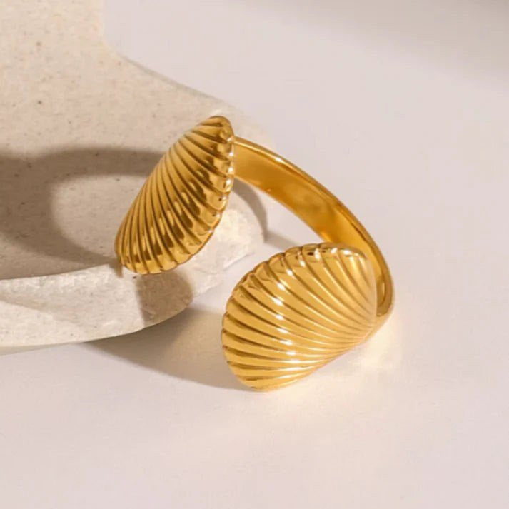 Double Shell Ring Adjustable
