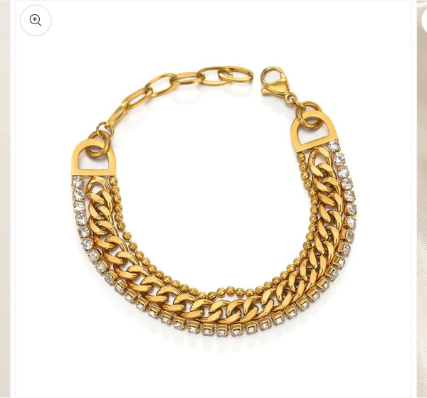 Luxe-Stacked Bracelet